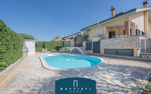 Trigoria – Villa con piscina e giardino privati